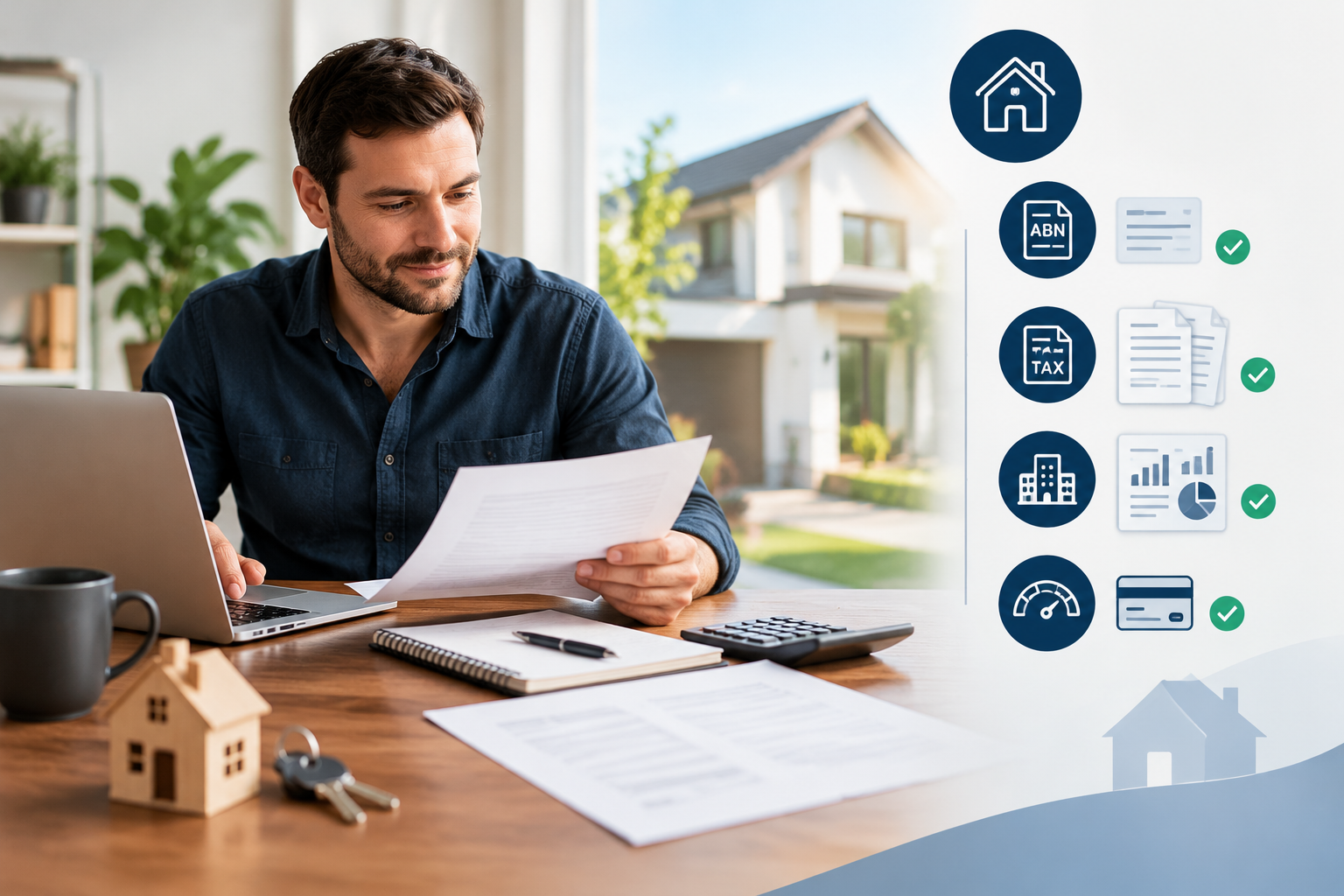 Self-employed Australian applying for a home loan
