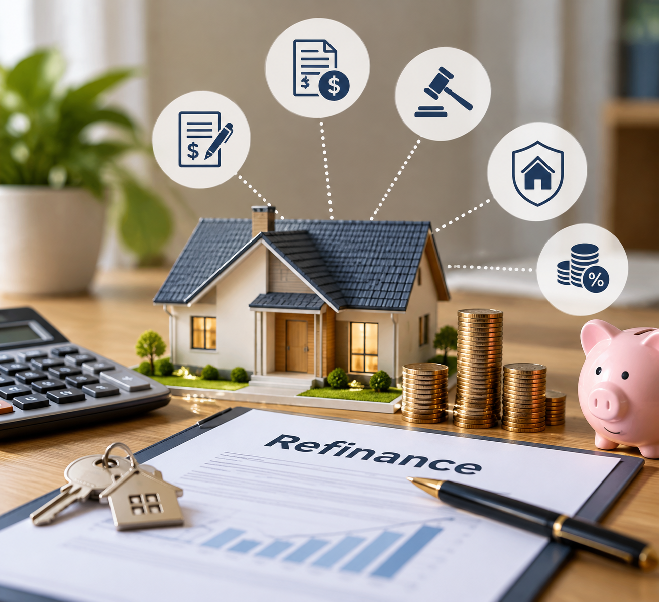 Home loan refinancing costs and break-even calculation in Australia
