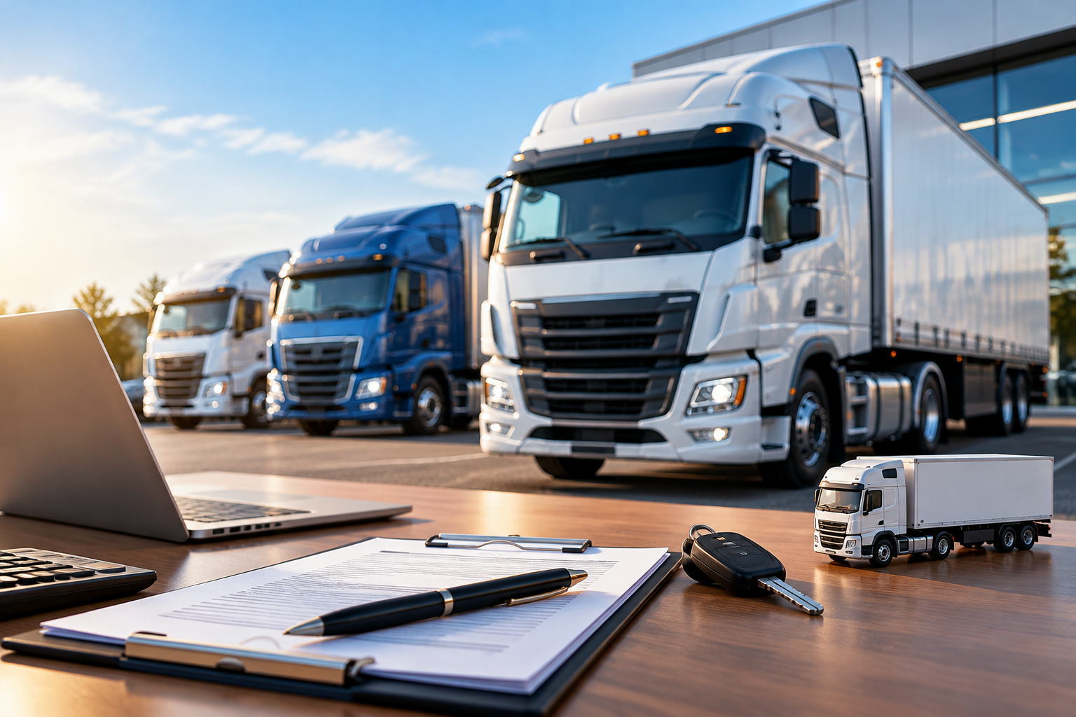 Alternative income documents for low doc truck finance